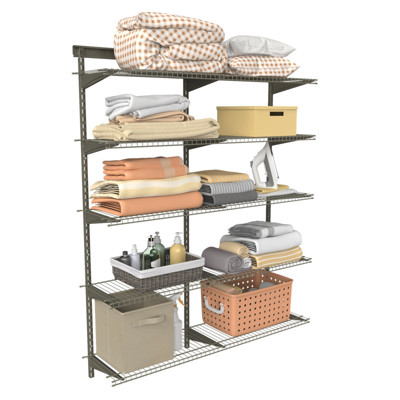 Closetmaid Shelftrack 60 H X 48 W Add On Unit Reviews Wayfair