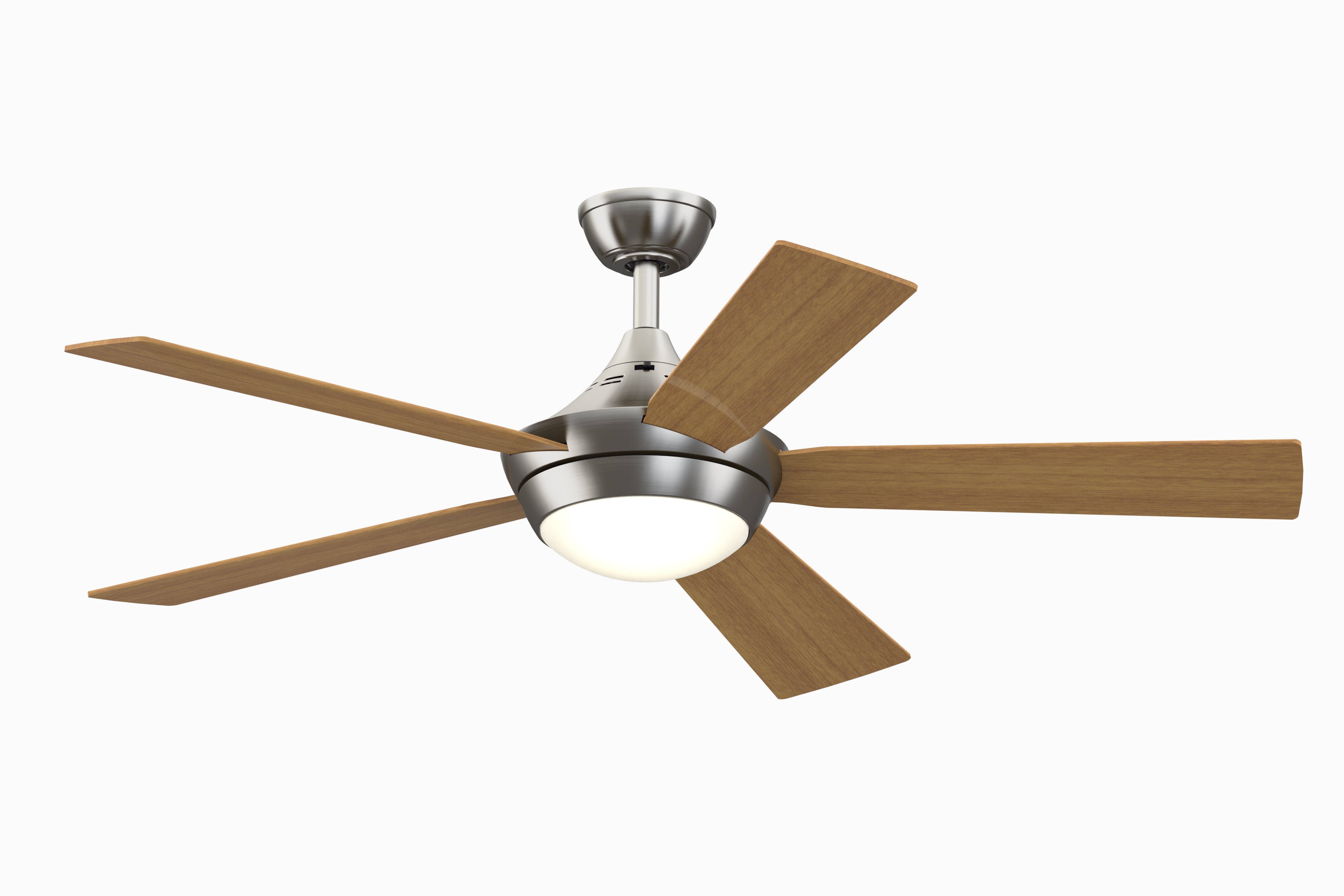 Old Bronze w/ LED Light & Remote Control Ceiling Fan 52" 56'' Brushed Nickel 