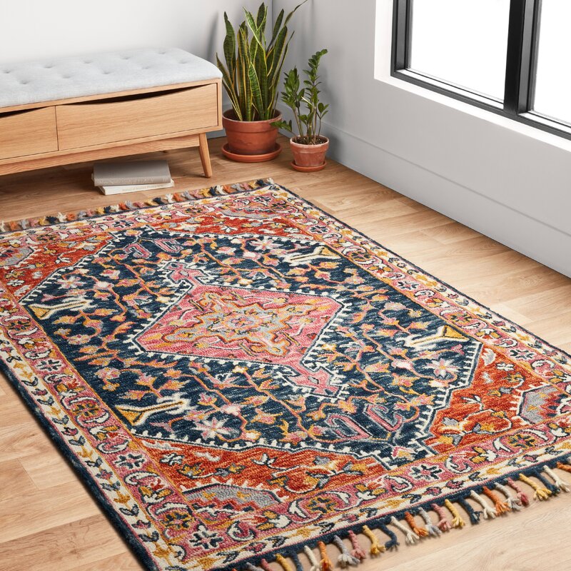 Landry Arcari Rugs And Carpeting Mamluk Hand Knotted Cherry Area Rug In 2020 Area Rugs Rugs Carpet