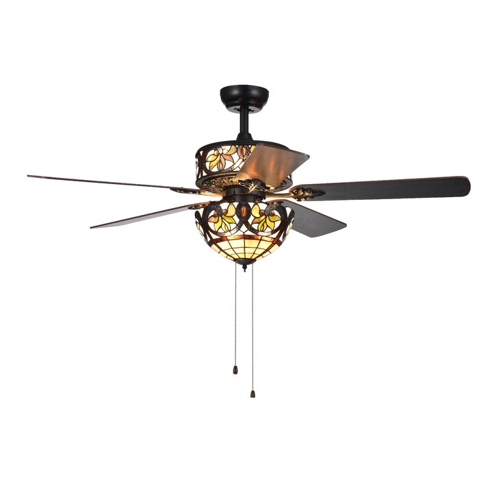 52 Cerny Flower 5 Blade Ceiling Fan