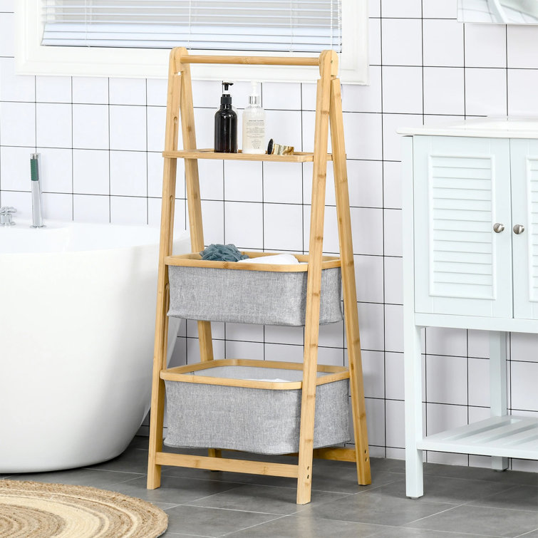 ClassicLiving Solid Wood Freestanding Bathroom Cabinet | Wayfair.co.uk