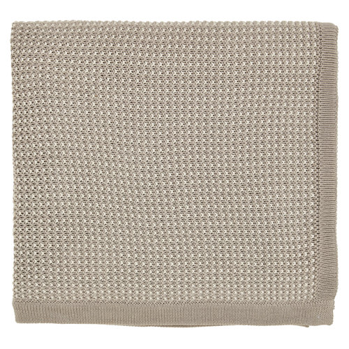 Nayara Knitted Throw Peacock Blue Hotel