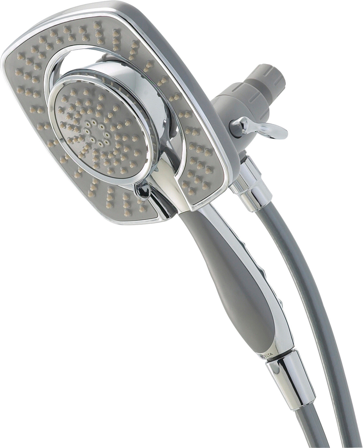 75582d Delta Universal Showering Components Multi Function Handheld Shower Head With In2ition Shower Reviews Wayfair