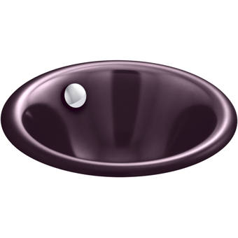 Sinkology Confucius Metal Oval Vessel Bathroom Sink With Faucet Wayfair