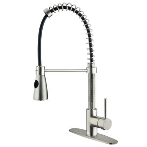 VIGO Brant Single Handle Pull-Down Spr..