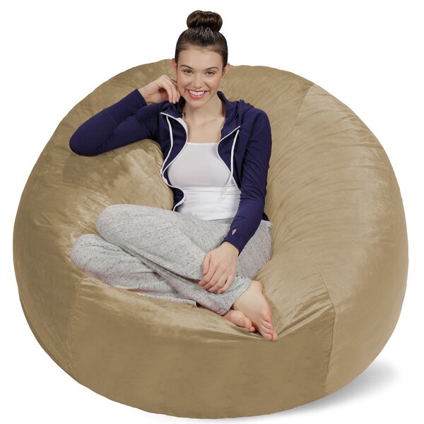 birch lane large classic bean bag