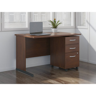 Review Series C Elite 2 Piece Desk Office Suite by Bush Business Furniture
