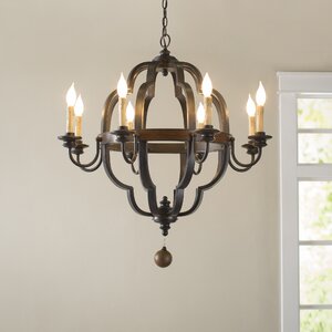 Enthoven 8-Light Candle-Style Chandelier