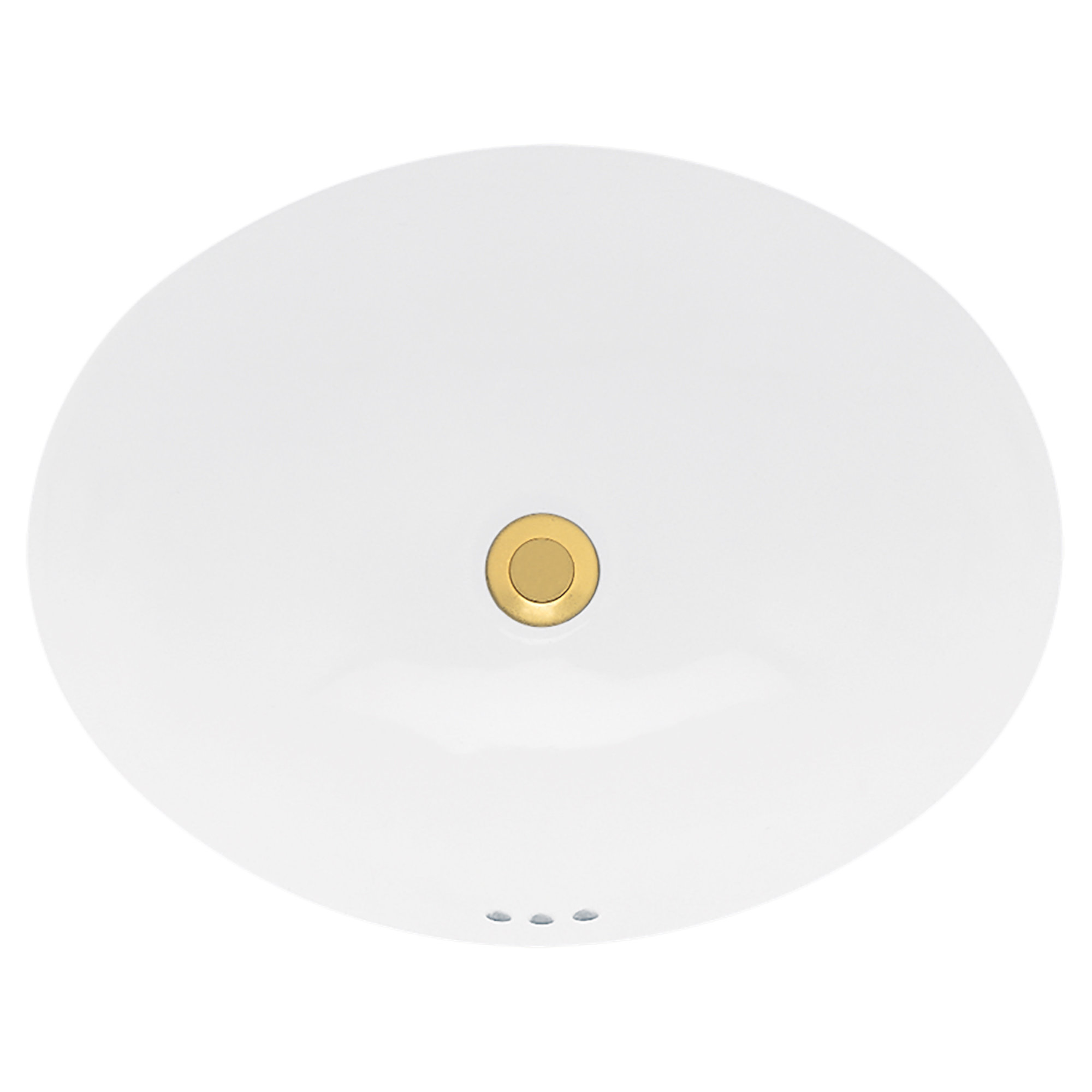 American Standard Ovalyn Bone Vitreous China Oval Undermount Bathroom Sink With Overflow Reviews Wayfair