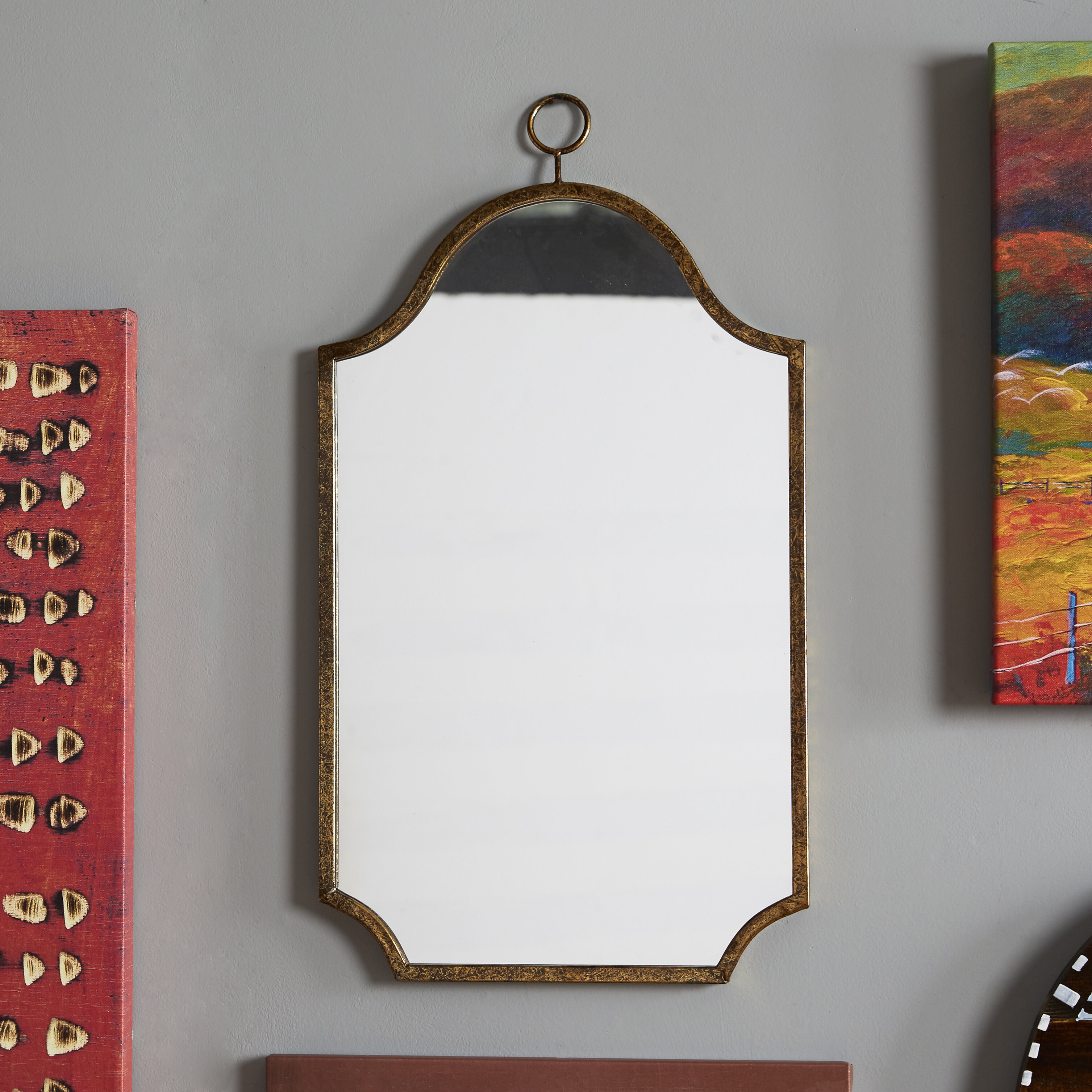 Ophelia Co Wickes Traditional Accent Mirror Reviews Wayfair