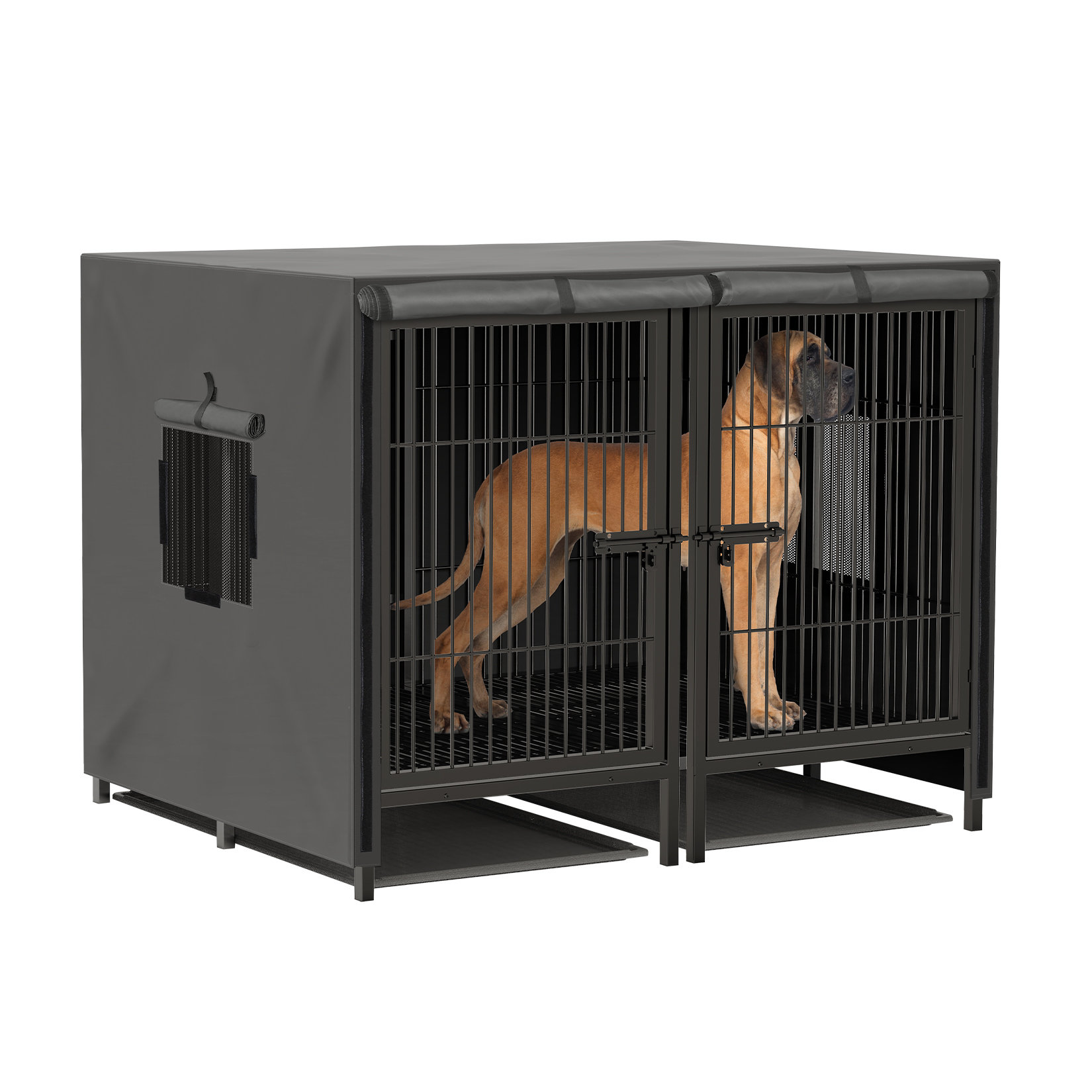 gray crate cover