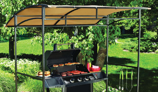 Sunjoy Replacement Canopy For Curve Grill Shelter Reviews Wayfair