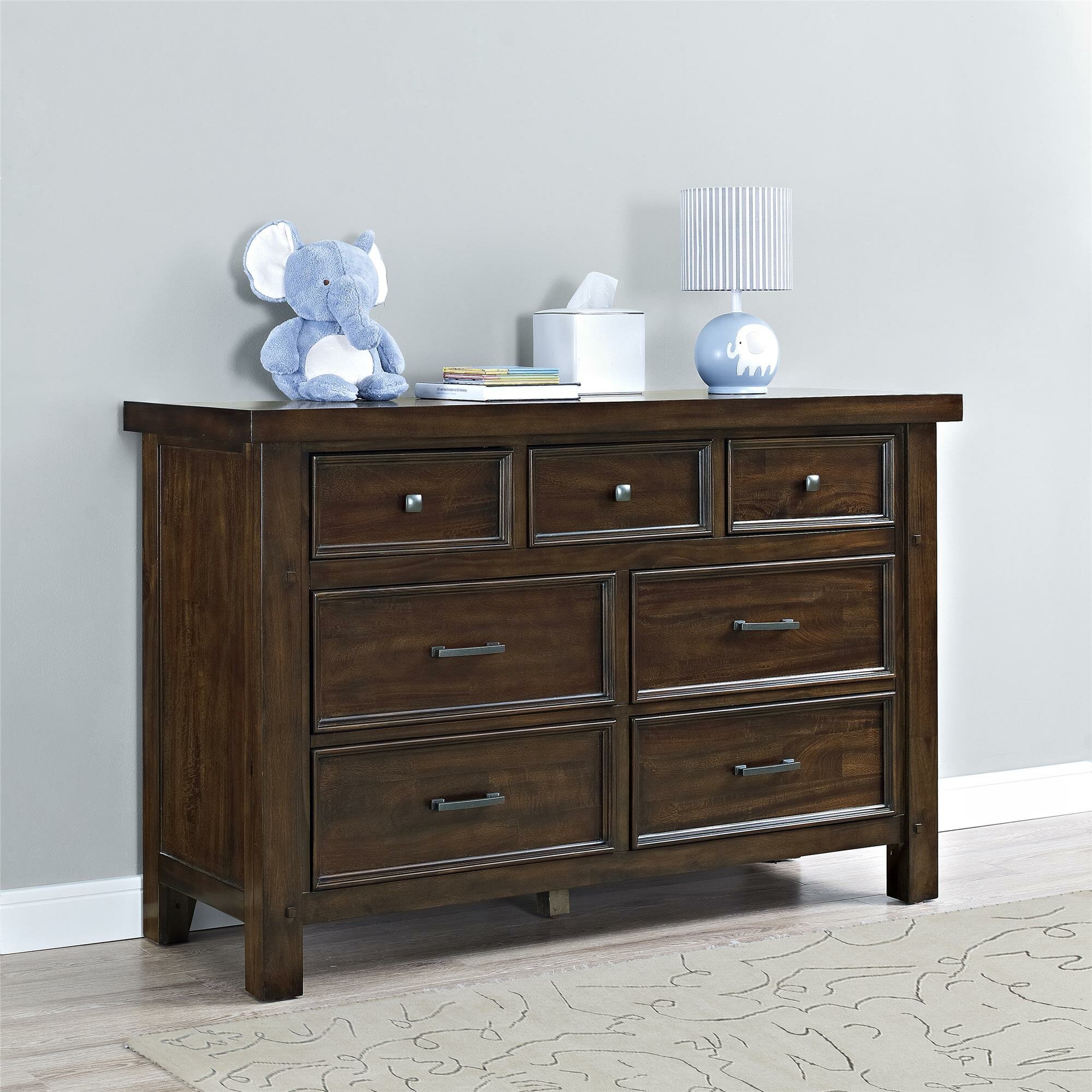 Bertini Timber Lake 7 Drawer Dresser Reviews Wayfair