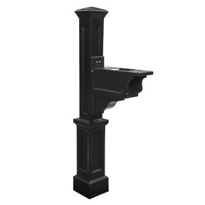 Dover 4.5 Ft. H In-Ground Decorative Mail Post
