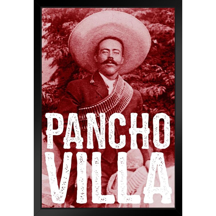 Pancho Villa Bandolier Photo Matted Framed Wall Art Print 20x26 inch