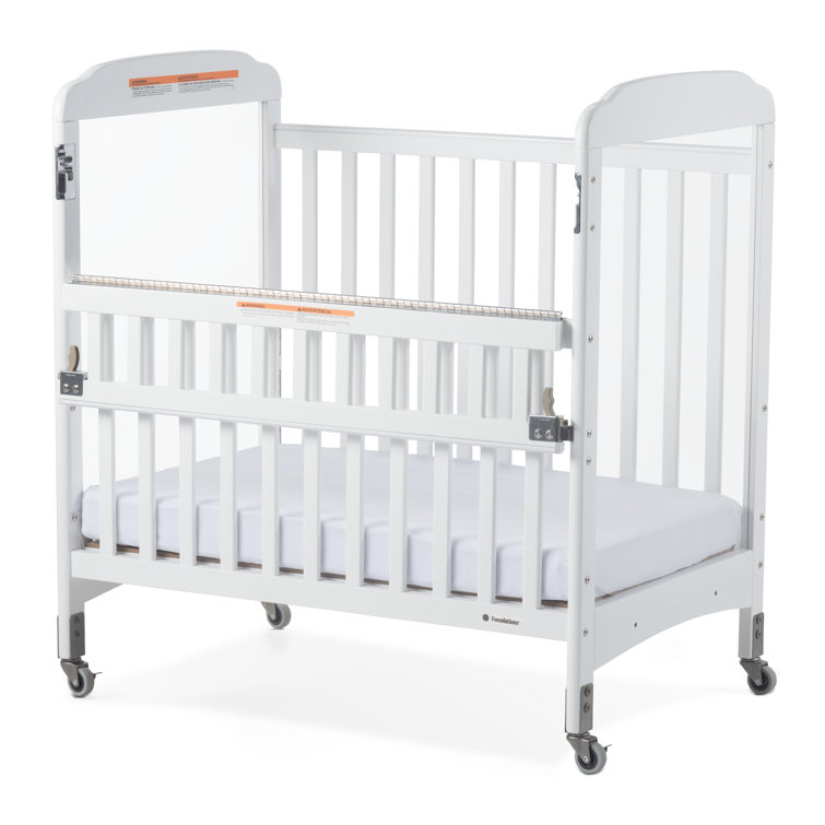 Foundations Next Gen Mini Portable Crib With Mattress Reviews Wayfair