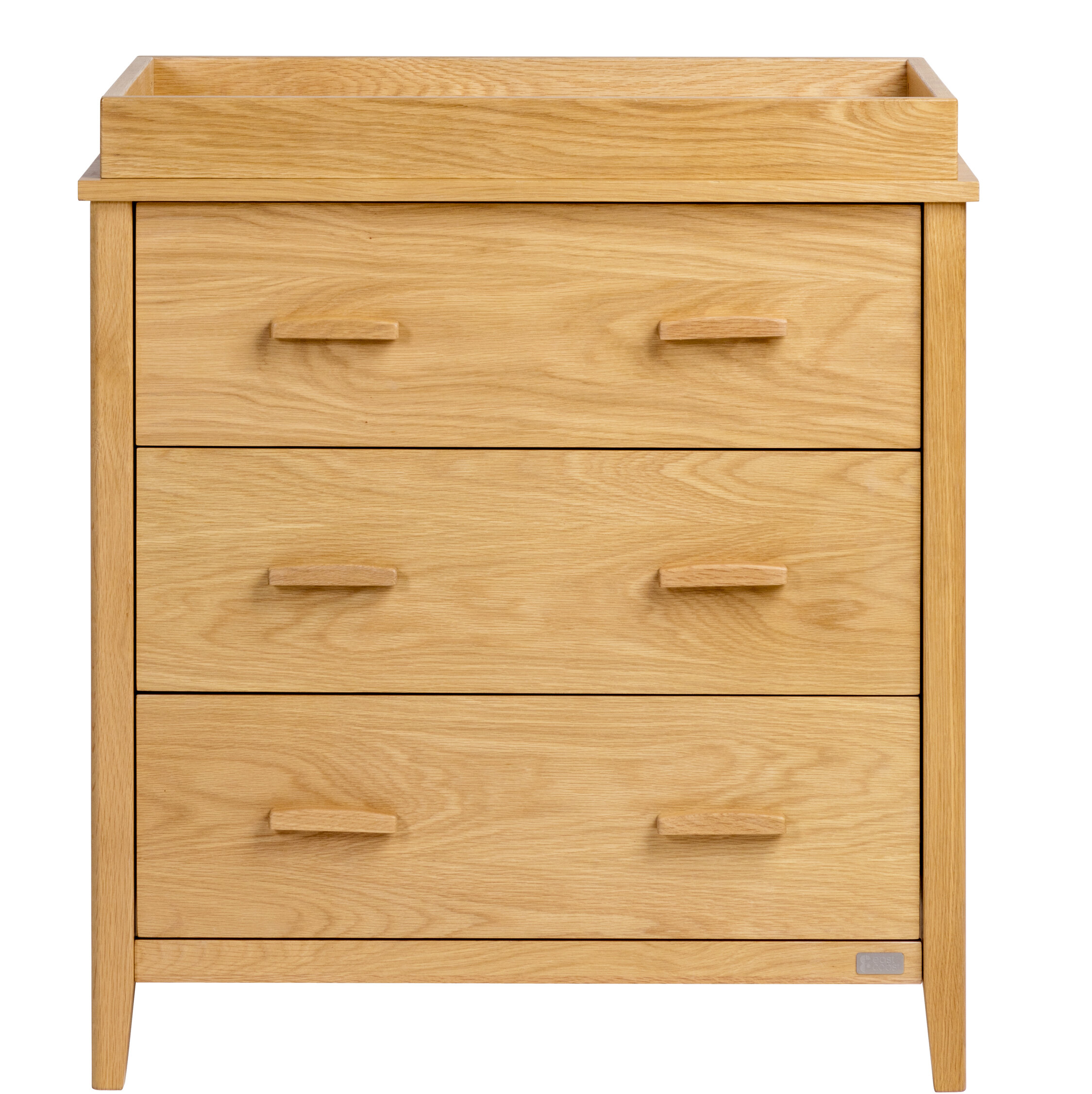 oak changing table