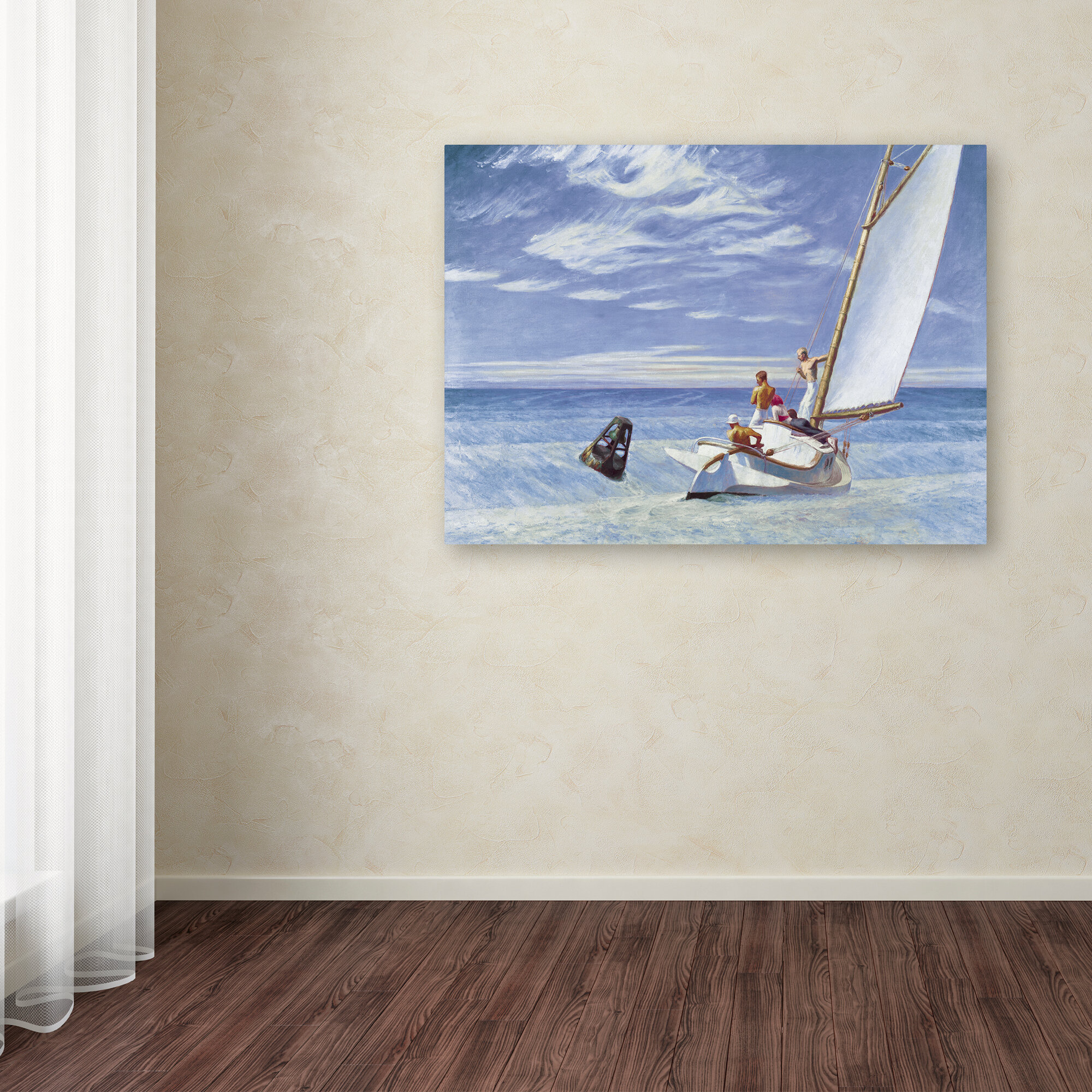 Edward Hopper Ground Swell Canvas Wall Art Picture Print ~ VARIOUS SIZES 