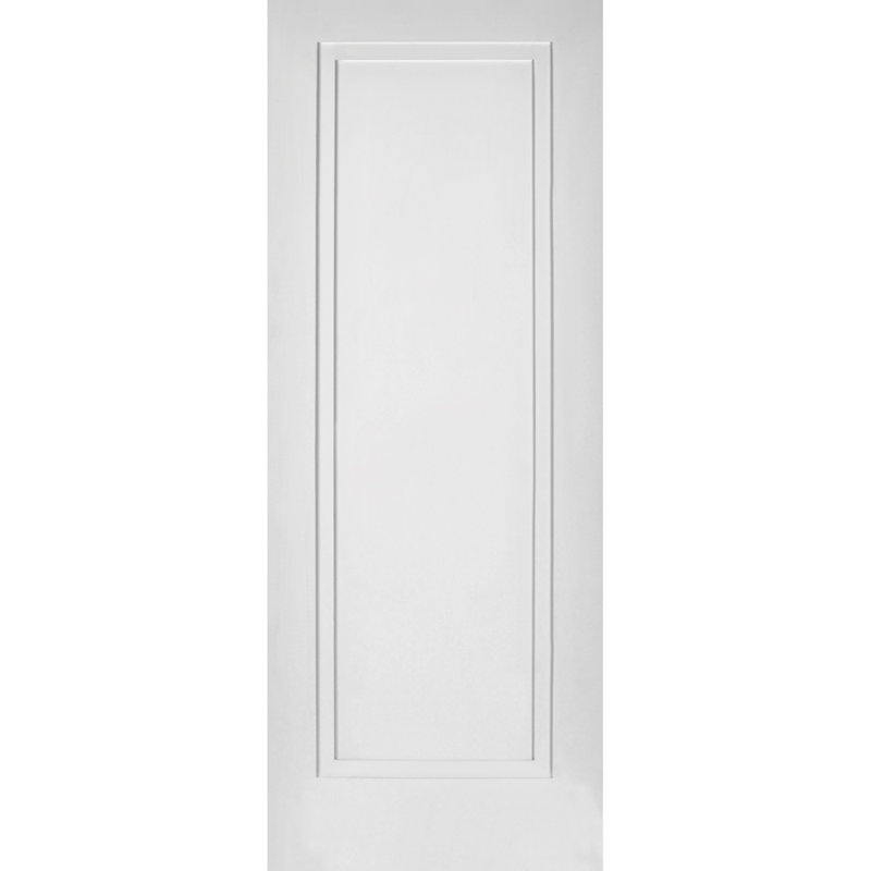 Primed 2-Step Interior Shaker Door Slab Size: 24" x 80"