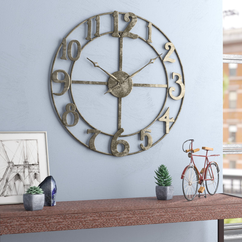 Schöne Große Wanduhr Wayfair