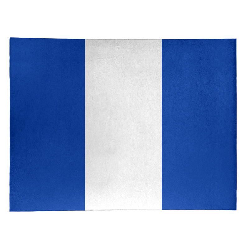 East Urban Home Nhs National Hockey Stripes Blue Area Rug Wayfair