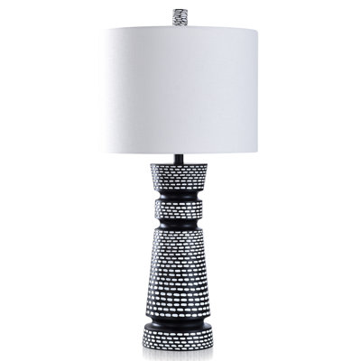 Glenoaks 34" Gray/Black Table Lamp