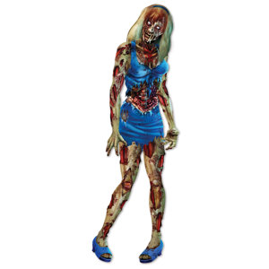 Halloween Jointed Zombie Girl
