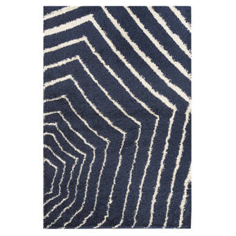 17 Stories Lueck Abstract Brown Area Rug Wayfair