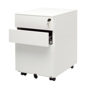 Office 3 Drawer Mobile File Cabinet