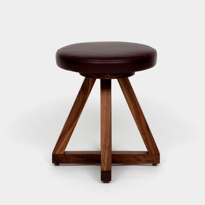 Burgundy Colored Stool