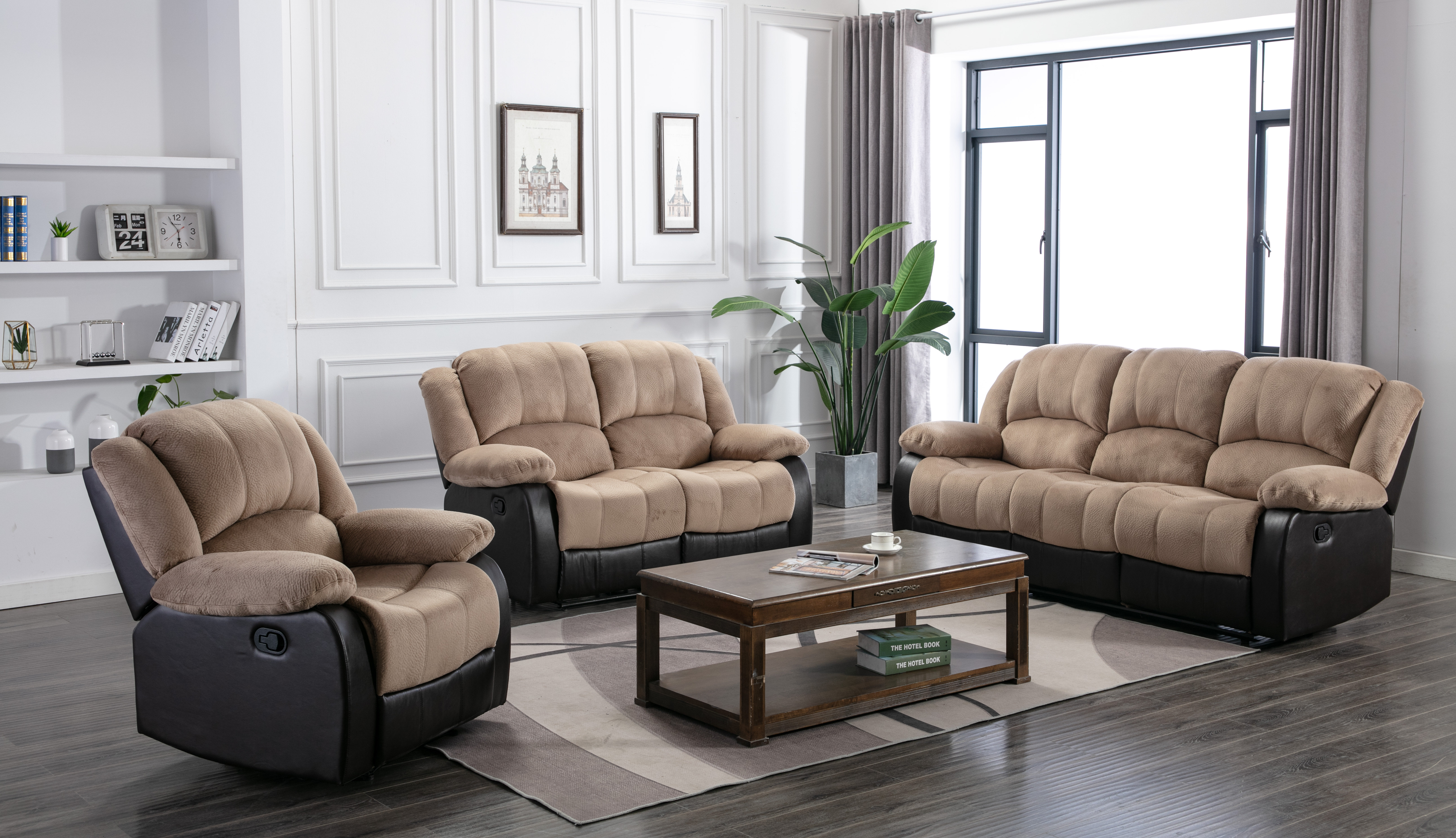 Winston Porter Perrysburg 3 Piece Reclining Living Room Set Reviews Wayfair