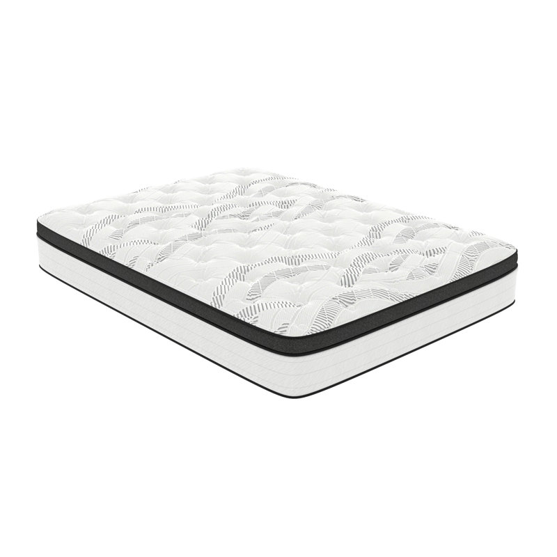 Wayfair Sleep™ 12" Medium Pillow Top Hybrid Mattress Mattress Size: Twin