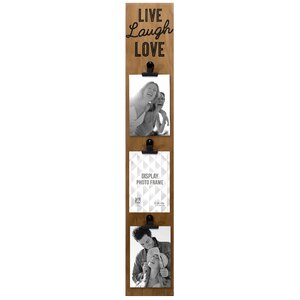 Live, Laugh, Love Clip Strip Picture Frame