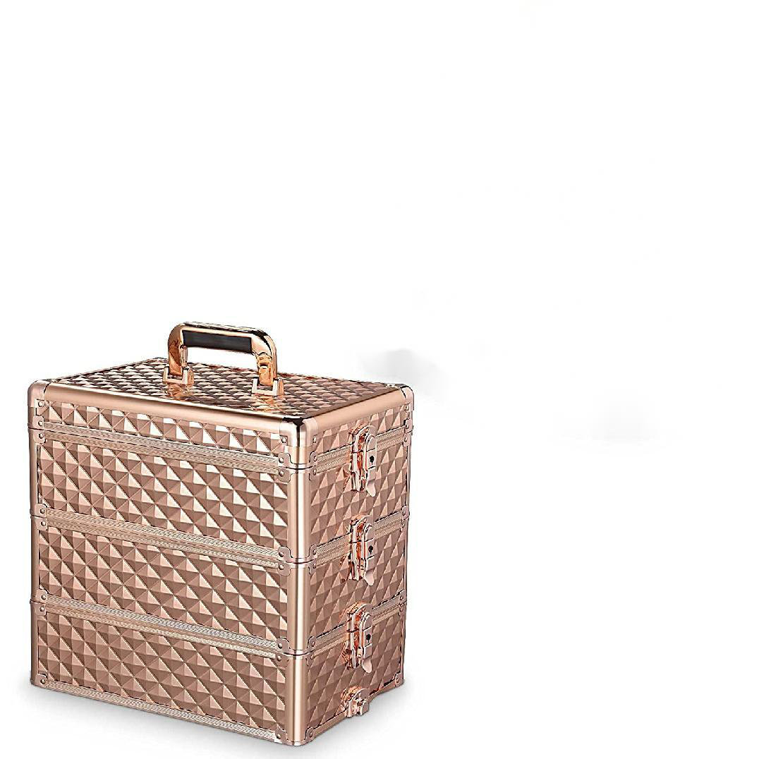 DASTINGO 3 In 1 Portable Makeup Train Case Wayfair