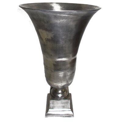 Aluminum Trumpet Floor Vase House Of Hampton