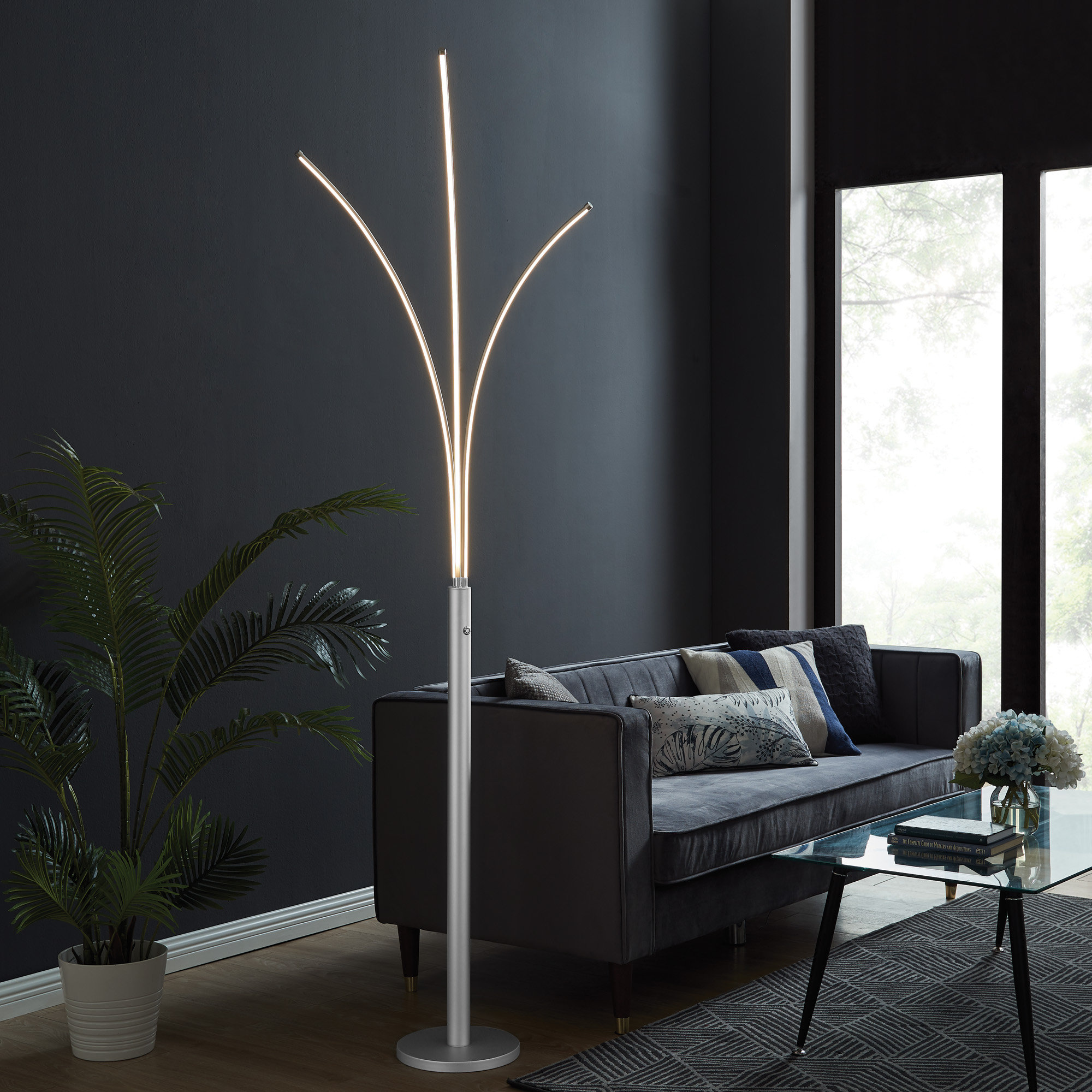 led tree table lamp