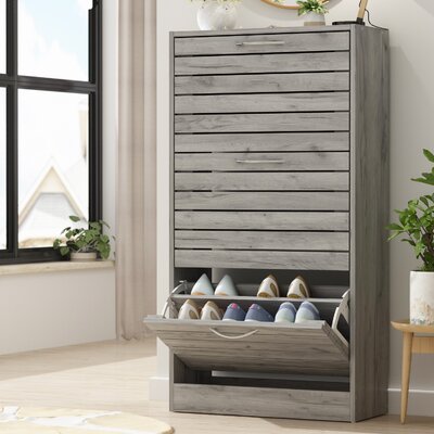 10-12 Pair Shoe Storage Cabinet