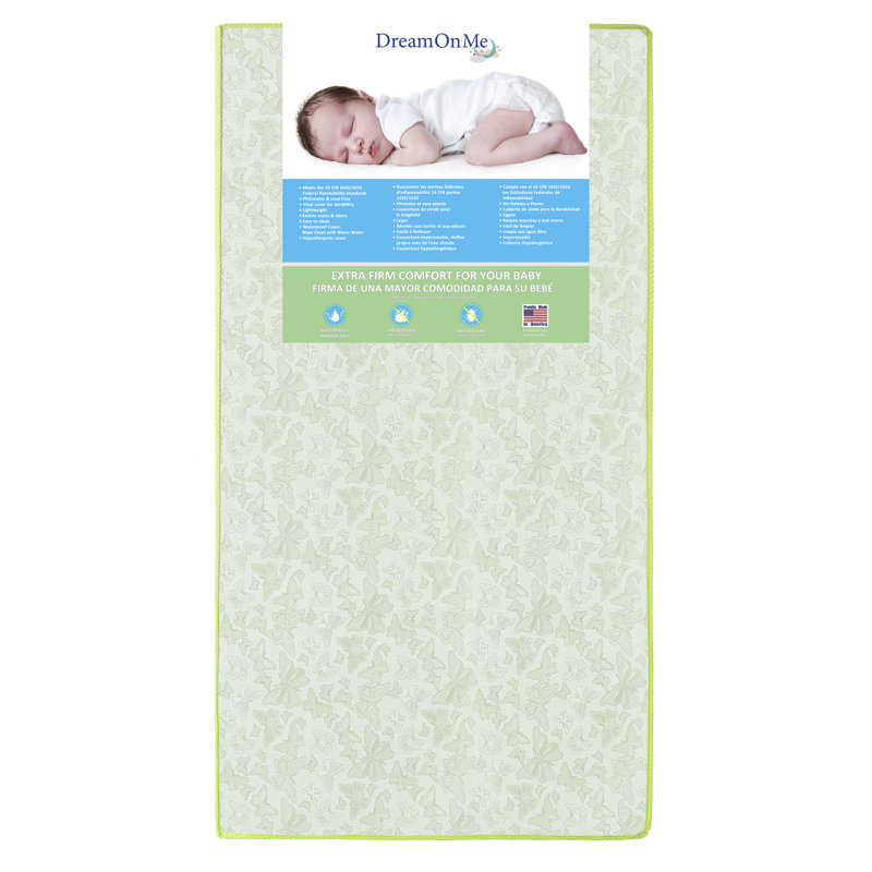 green baby mattress