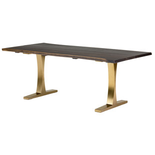 Gold Metal Base Dining Table Wayfair Marini Metal Base Dining Table