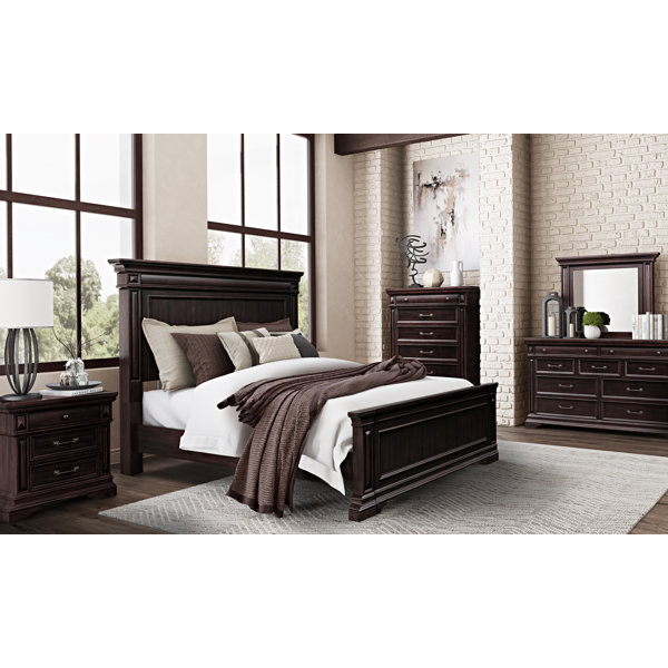 TOV Stamford Standard Solid Wood Configurable Bedroom Set ...