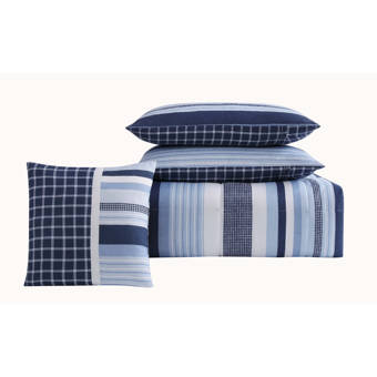 Tommy Hilfiger Laurel Dobby Reversible Duvet Cover Set Birch Lane