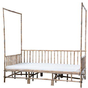Ardlow Bamboo Daybed With Mattress by Bungalow Rose #2