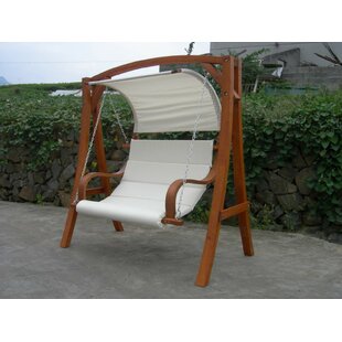Jonas Larch Wood Swing Seat Image