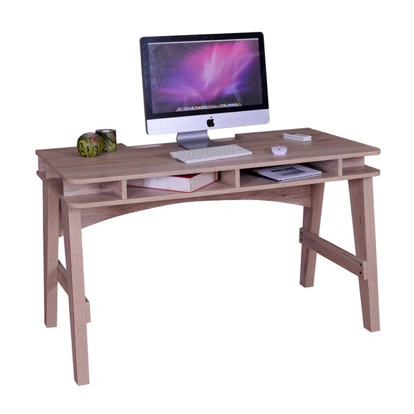 Lpd Furniture Scandi Oak And White 2 Drawer Desk From The Bed Station