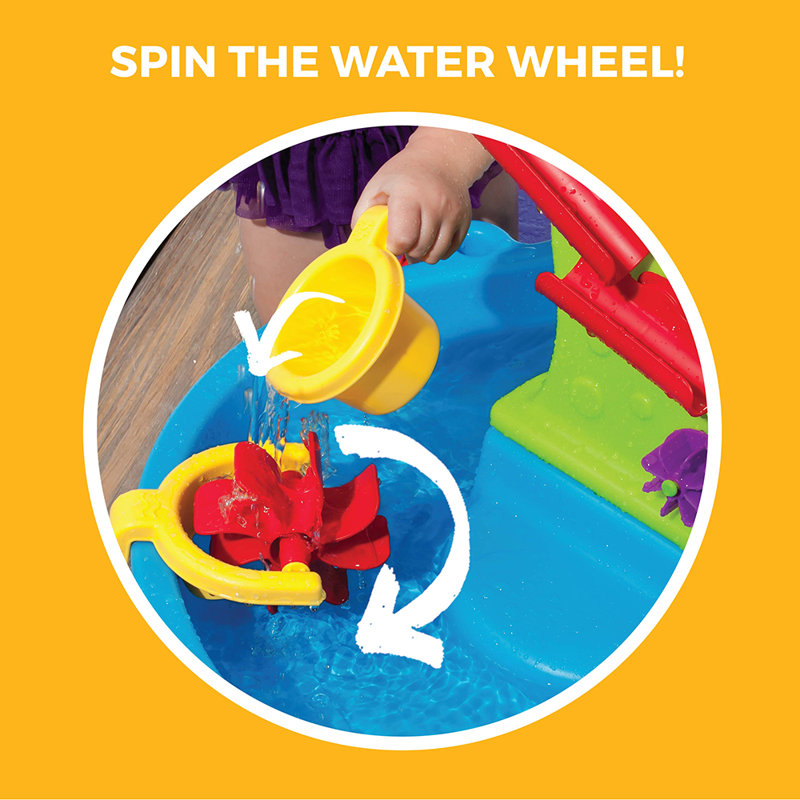 step2 rain showers splash pond water table playset