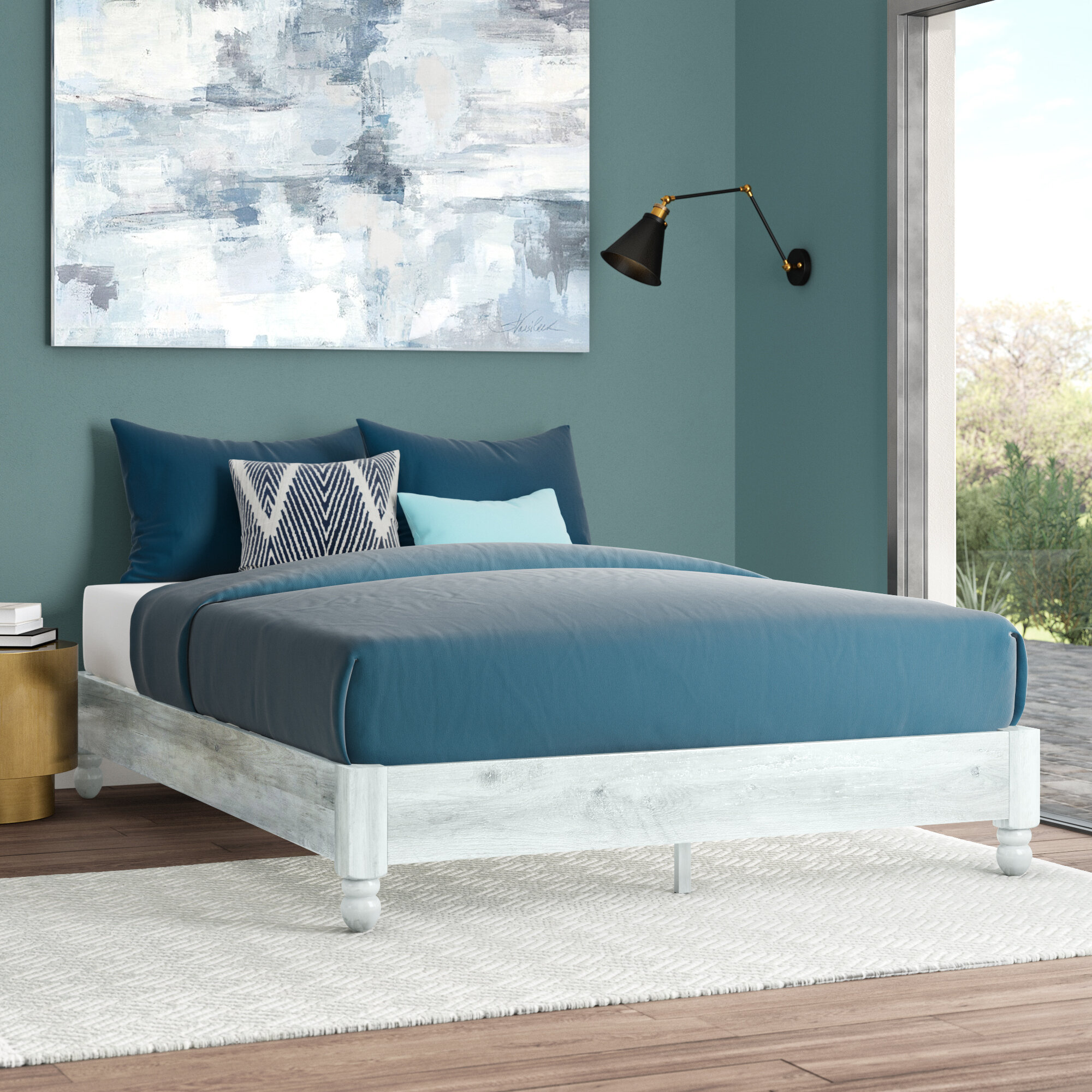 White Bed Frames You Ll Love In 2021 Wayfair