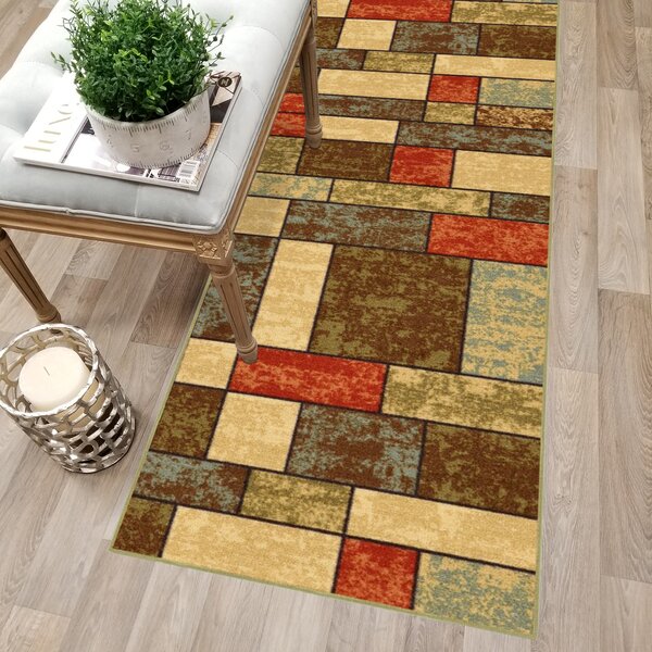 Extra-Long Nonslip Floor Runners or Accent Rugs Latex Backing 3 COLORS & 5 SIZES 