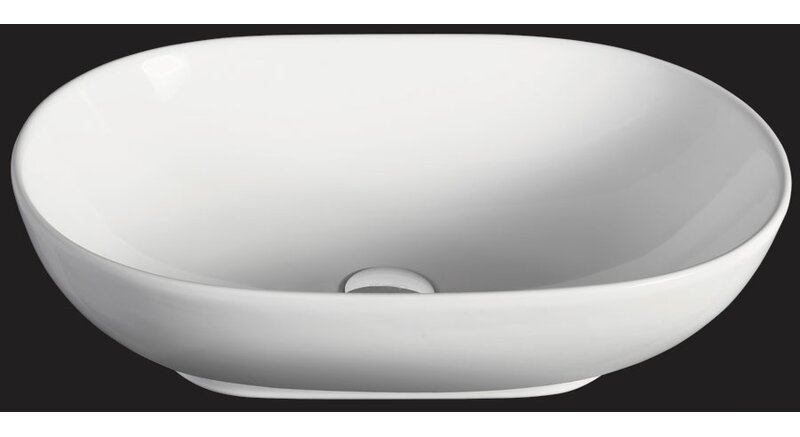 elite ceramic oval vessel bathroom sink