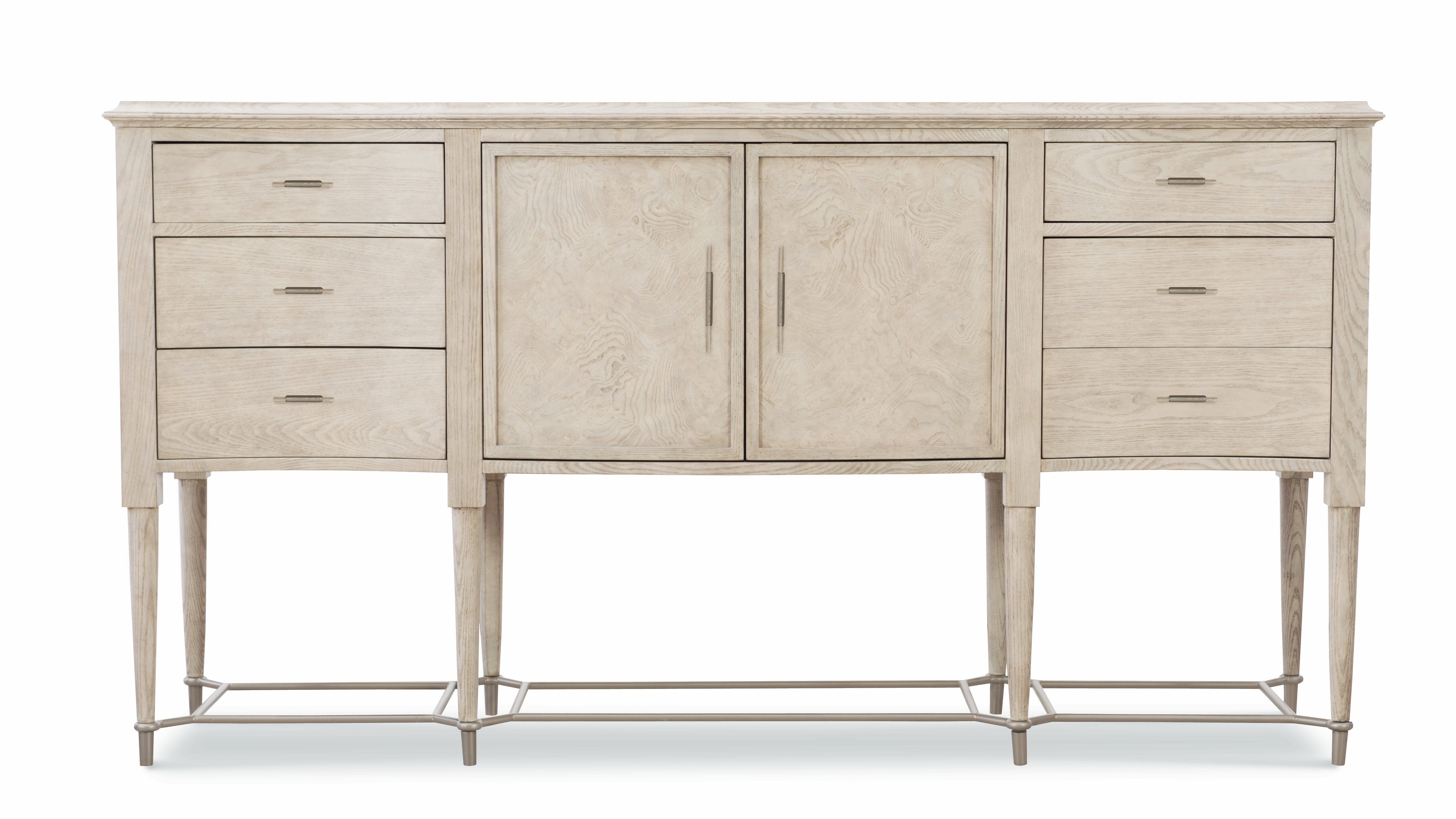Fine Furniture Design Serenity 72 Wide 6 Drawer Ash Wood Buffet