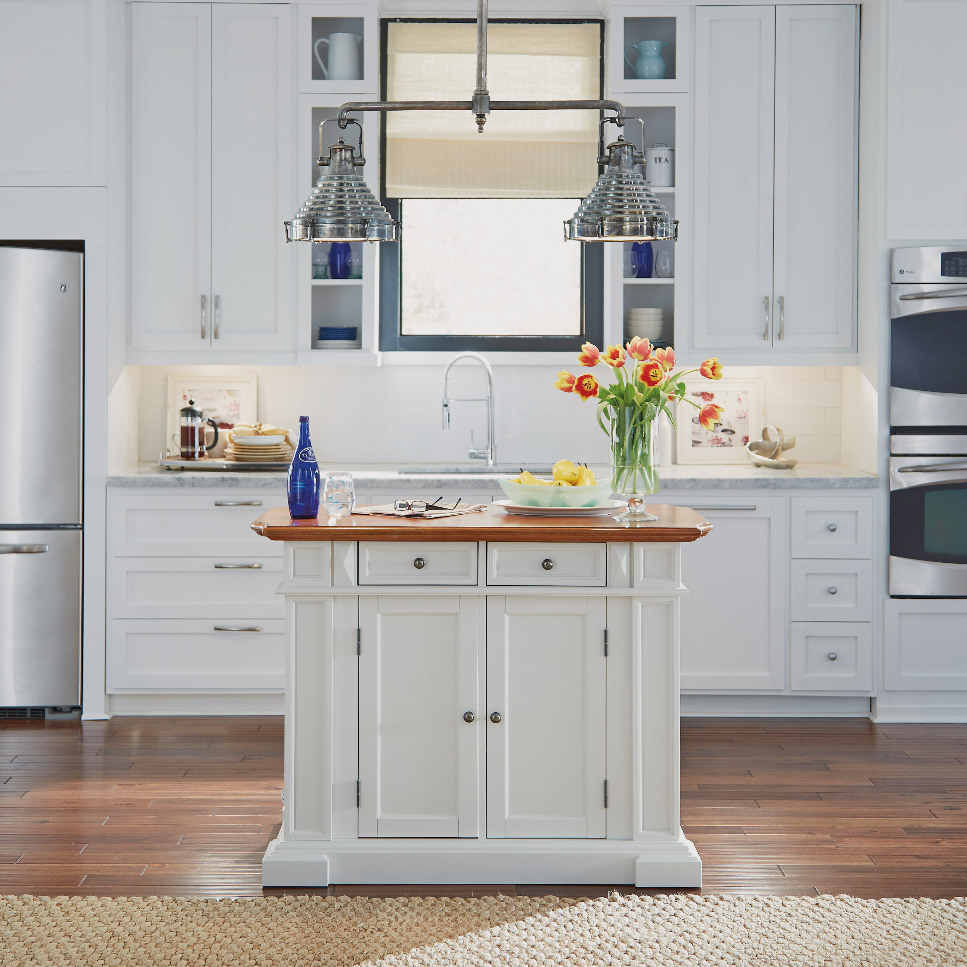 White Kitchen Islands Carts You Ll Love In 2021 Wayfair